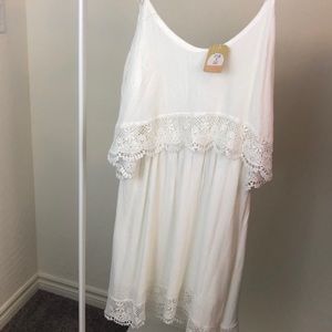 🆕 Taylor & Sage White Summer Dress